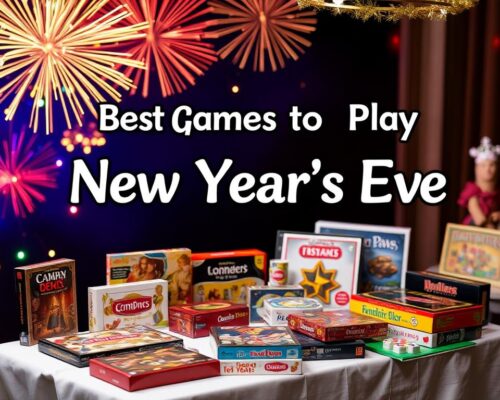 Best Games to Play on New Year’s Eve: Celebrate in Style