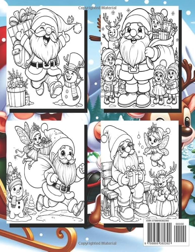 Christmas Coloring Books for Kids