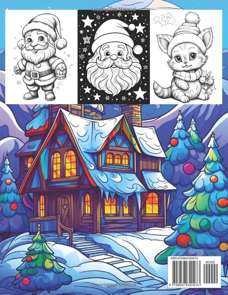 Christmas Coloring Books for Kids